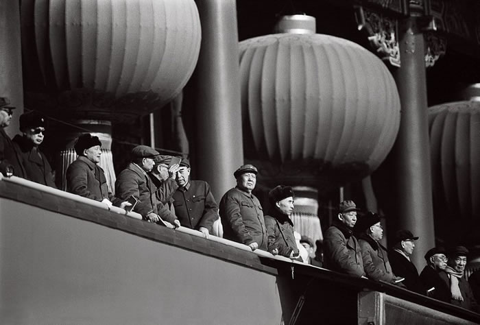 老照片：1966年11月毛主席接见红卫兵