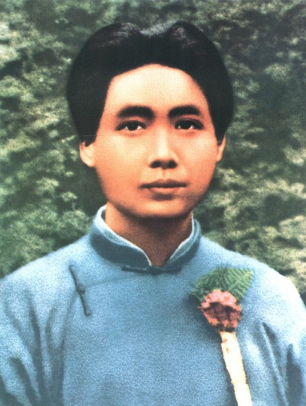 老照片：1924年，毛泽东在上海。