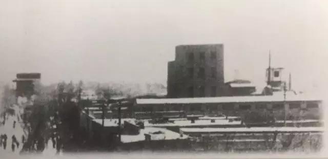 老照片：上世纪50年代，银川面粉厂。
