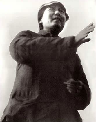 老照片：1942年的毛泽东